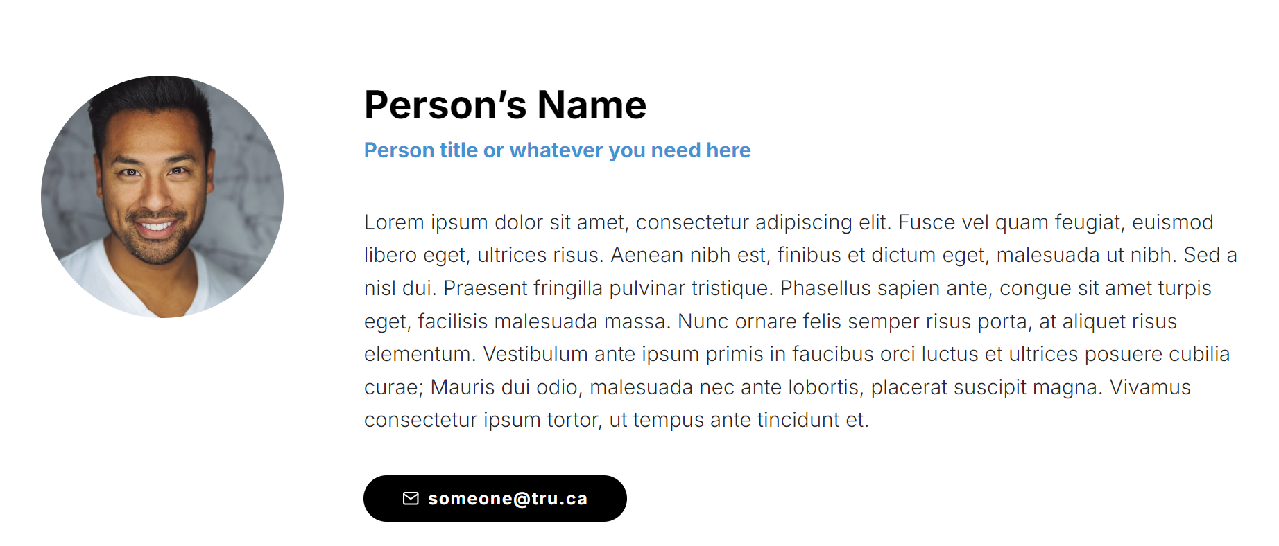 Meet the Team bio v1
