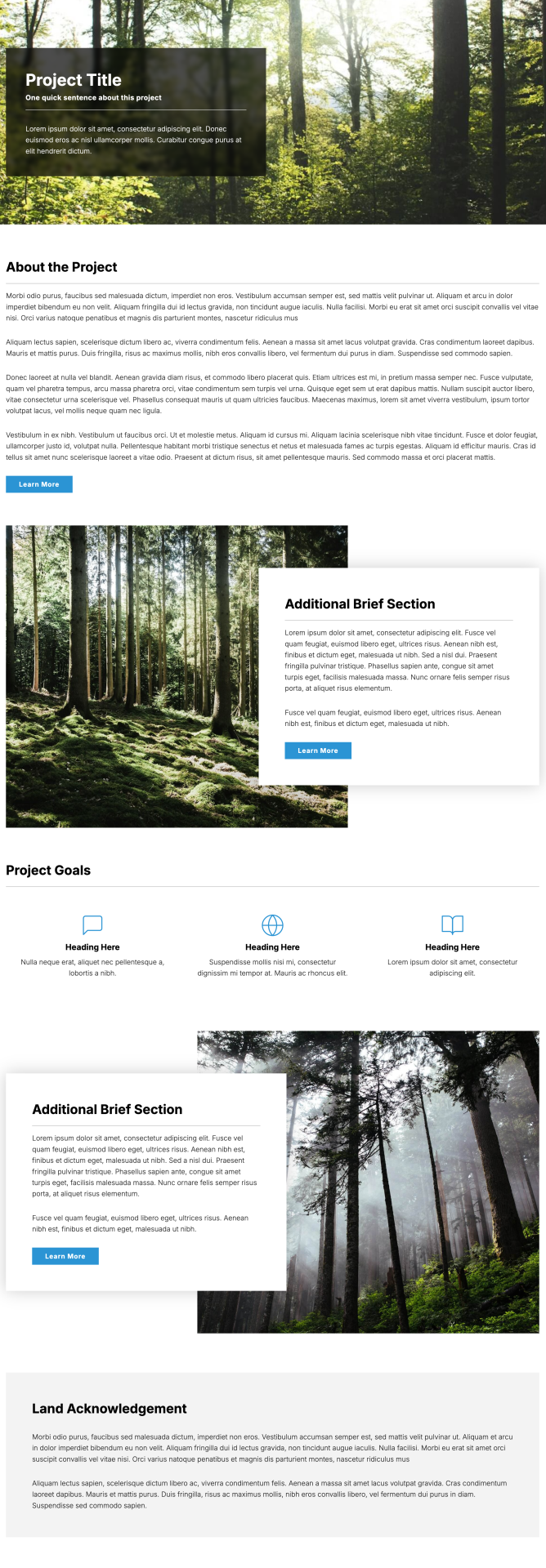 General Project Homepage